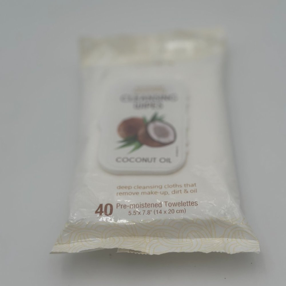 Personal Care oil-infused moisturizing cleansing wipes, 40 Pre-moistened Towelet - Picture 3 of 5